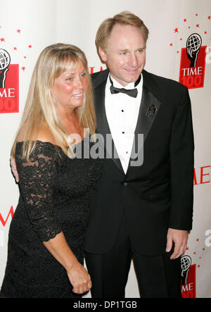 Author Dan Brown and his wife Blythe Newton arrive at the opening ...