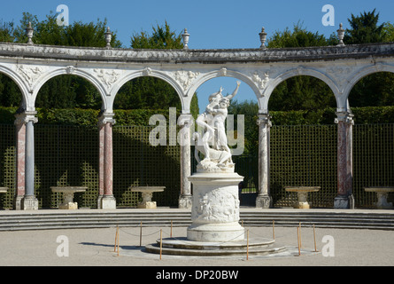Colonnade of Versailles, Park of Versailles, Paris, Île-de-France, France Stock Photo