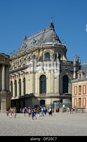 Chapel of Versailles, Paris, Île-de-France, France Stock Photo