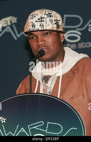 May 16, 2006; Hollywood, CA, USA; Singer NE-YO during the the 2006 BET Awards Nomination Announcements held at the Renaissance Hollywood Hotel. Mandatory Credit: Photo by Jerome Ware/ZUMA Press. (©) Copyright 2006 by Jerome Ware Stock Photo