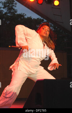 May 19, 2006; Richmond, VA, USA; RAVEN SYMONE, who stars in Disney Channel's original comedy series 'That's So Raven' and is best known for her role on 'The Cosby Show' performs at the Innsbrook Pavillion in Richmond, VA on May 19, 2006. Mandatory Credit: Photo by Tina Fultz/ZUMA Press. (©) Copyright 2006 by Tina Fultz Stock Photo