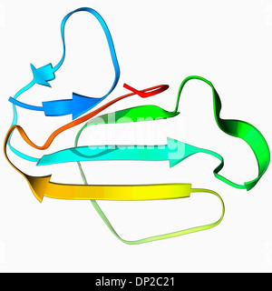 Cobra venom molecule Stock Photo