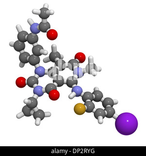 Trametinib melanoma cancer drug Stock Photo