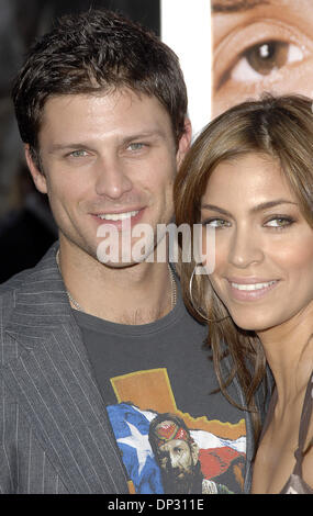 June 14, 2006; Westwood, CA, USA; Actors GREG VAUGHAN (L) and wife TOURIYA HAOUD at the Los Angeles premiere of 'Click' at the Mann Village Theatre. Mandatory Credit: Photo by Vaughn Youtz. (©) Copyright 2006 by Vaughn Youtz. Stock Photo