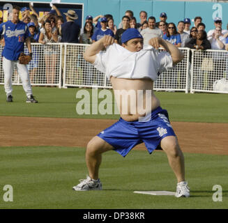 Jun 24, 2006; Los Angeles, CA, USA; CARLOS MENCIA (Mind of Mencia) plays in The LA Dodgers 48th Annual Hollywood All Stars Game. Mandatory Credit: Photo by Rob DeLorenzo/ZUMA Press. (©) Copyright 2006 by Rob DeLorenzo Stock Photo