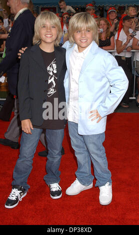 Jun 24, 2006; Los Angeles, CA, USA;  Actors COLE AND DYLAN SPROUSE at the 'Pirates Of The Caribbean: Dead Man's Chest' World Premiere held at Disneyland, Anaheim California.                            Mandatory Credit: Photo by Paul Fenton/ZUMA KPA.. (©) Copyright 2006 by Paul Fenton Stock Photo