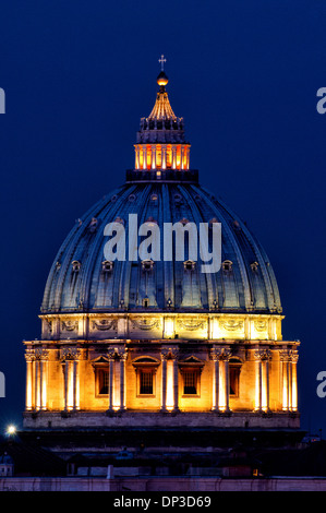 Dome of Saint Peter's Basilica, Vatican City Stock Photo