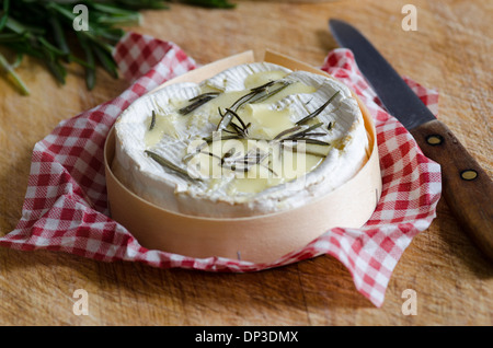 Baked Camembert Stock Photo