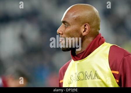 Torino, Italy. 5th Jan, 2014. Maicon during the Serie A match between Juventus and AS Roma at Juventus Stadium on January 5, 2014 in Torino, Italy.Photo: Filippo Alfero/NurPhoto © Filippo Alfero/NurPhoto/ZUMAPRESS.com/Alamy Live News Stock Photo