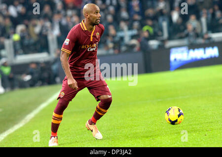 Torino, Italy. 5th Jan, 2014. Maicon during the Serie A match between Juventus and AS Roma at Juventus Stadium on January 5, 2014 in Torino, Italy.Photo: Filippo Alfero/NurPhoto © Filippo Alfero/NurPhoto/ZUMAPRESS.com/Alamy Live News Stock Photo