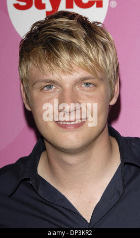 July 11, 2006; Pasadena, CA, USA; Musician NICK CARTER at the Style Network Party as part of the 2006 TCA Summer Press Tour. Mandatory Credit: Photo by Vaughn Youtz. (©) Copyright 2006 by Vaughn Youtz. Stock Photo