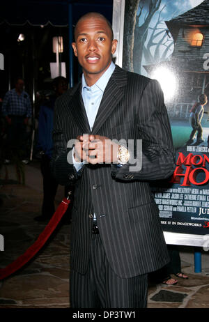 Jul 17, 2006; Westwood, California, USA; Actor NICK CANNON at the 'Monster House' Los Angeles Premiere held at the Village Theatre. Mandatory Credit: Photo by Lisa O'Connor/ZUMA Press. (©) Copyright 2006 by Lisa O'Connor Stock Photo