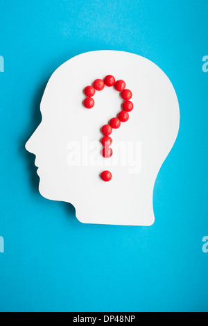 Brain drugs, conceptual image Stock Photo