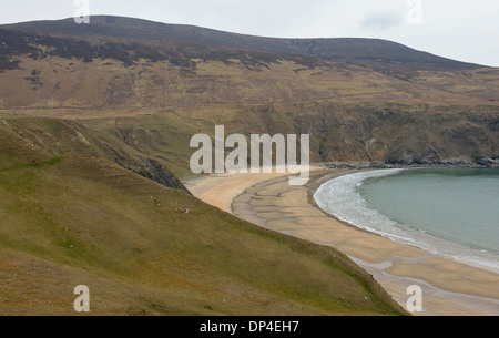 The Silver Strand, Malin Beg near Glencolumbkille Donegal Ireland Stock Photo