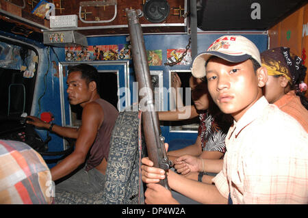 Aug 24, 2006; Bardibas, Mohatari, NEPAL; After a cease fire with the ...