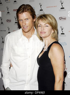 Aug 25, 2006; West Hollywood, CA, USA; Actor DENIS LEARY (L) and wife ANN LEMBECK at the Academy of Television Arts & Sciences Pre-Emmy Party at the Pacific Design Center. Mandatory Credit: Photo by Vaughn Youtz/ZUMA Press. (©) Copyright 2006 by Vaughn Youtz Stock Photo