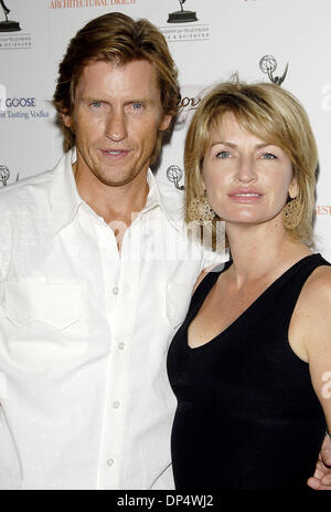 Aug 25, 2006; West Hollywood, CA, USA; Actor DENIS LEARY (L) and wife ANN LEMBECK at the Academy of Television Arts & Sciences Pre-Emmy Party at the Pacific Design Center. Mandatory Credit: Photo by Vaughn Youtz/ZUMA Press. (©) Copyright 2006 by Vaughn Youtz Stock Photo