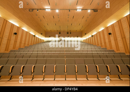 Large empty modern auditorium Stock Photo