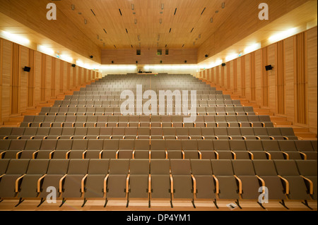 Large empty modern auditorium Stock Photo