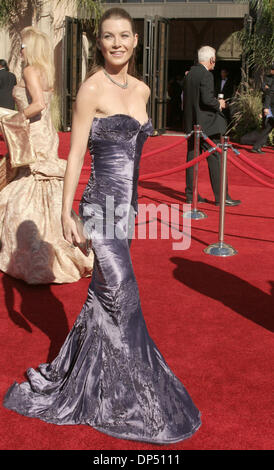 Ellen Pompeo arriving at the at the 58th Emmys Awards at The