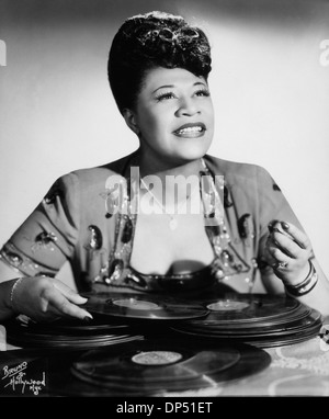 Ella Fitzgerald (1917-1996), American Jazz and Blues Singer, Portrait, circa 1940's Stock Photo