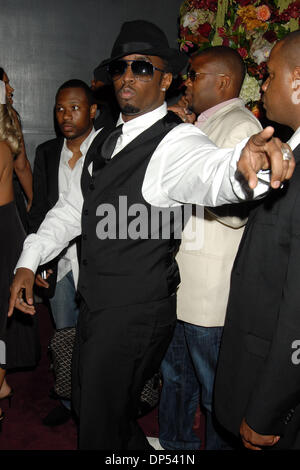 Aug 31, 2006; New York, NY, USA; SEAN COMBS aka 'P.  DIDDY' at Beyonce's Birthday basjh and album release party at 40/40 for her new album 'B-Day'. Mandatory Credit: Photo by Dan Herrick/ZUMA KPA. (©) Copyright 2006 by Dan Herrick Stock Photo