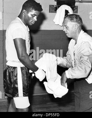 May 11, 2006 - FLOYD PATTERSON.   PHOTOS(Credit Image: © Globe Photos/ZUMAPRESS.com) Stock Photo