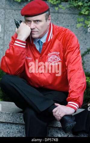 Sep 06, 2006; Manhattan, NY, USA; Guardian Angels founder and radio personality CURTIS SLIWA sits outside Manhattan Federal Court after being called by John A. 'Junior' Gotti's defense team in Gotti's third trial on racketeering charges.  Mandatory Credit: Photo by Bryan Smith/ZUMA Press. (©) Copyright 2006 by Bryan Smith Stock Photo