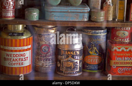 Sep 13, 2006; Fairplay, CO, USA; South Park, CO, both a gold-rush boom county and a restored city, recreating a mining town circa 1860. The museum of South Park City contains 34 authentic, period buildings and over 60,000 artifacts from the era. Mandatory Credit: Photo by Alex Pitt/ZUMA Press. (©) Copyright 2006 by Alex Pitt Stock Photo