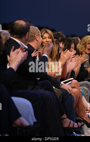 Sep 15, 2006; New York, NY, USA; American designer, MICHAEL KORS, and fashion editor of Elle Magazine, NINA GARCIA, judge the 'Project Runway' Season 3 Finale. DANIEL VOSOVIC, finalist from Project Runway Season 2, watches the top four contestants show their collections at the Spring 2007 Fashion Show in NYC Mandatory Credit: Photo by Jodi Jones/ZUMA Press. (©) Copyright 2006 by Jo Stock Photo