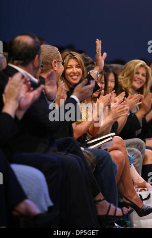 Sep 15, 2006; New York, NY, USA; American designer, MICHAEL KORS, and fashion editor of Elle Magazine, NINA GARCIA, judge the 'Project Runway' Season 3 Finale. DANIEL VOSOVIC, finalist from Project Runway Season 2, watches the top four contestants show their collections at the Spring 2007 Fashion Show in NYC Mandatory Credit: Photo by Jodi Jones/ZUMA Press. (©) Copyright 2006 by Jo Stock Photo