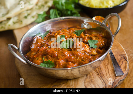 Indian Chicken Balti Stock Photo