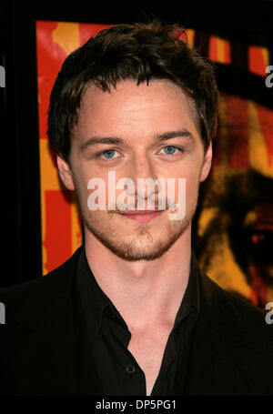 Sep 21, 2006; Beverly Hills, California, USA; Actor JAMES McAVOY at 'The Last King Of Scotland' Los Angeles Premiere held at the Academy of Motions Pictures Theatre. Mandatory Credit: Photo by Lisa O'Connor/ZUMA Press. (©) Copyright 2006 by Lisa O'Connor Stock Photo