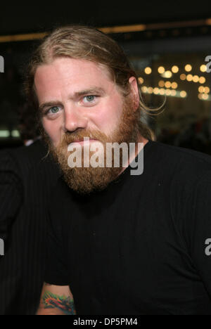 June 20, 2011 - Los Angeles, California, U.S. - Ryan Dunn, one of the stars of MTV's ''Jackass'' films and TV series, was killed Monday in a car wreck, close friends of his family told CNN. Police did not immediately release details of the crash, which happened on a state highway in West Goshen, Pennsylvania early Monday. The red-bearded Dunn, 34, was famous for his pranks and dang Stock Photo