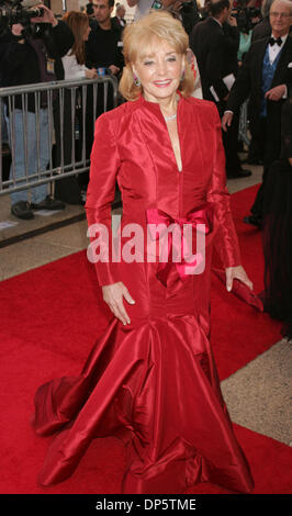 Sep 25, 2006; New York, NY, USA; News personality BARBARA WALTERS at the arrivals for the Metropolitan Opera 2006-2007 Season Opening of 'Madame Butterfly' held at Lincoln Center. Mandatory Credit: Photo by Nancy Kaszerman/ZUMA Press. (©) Copyright 2006 by Nancy Kaszerman Stock Photo