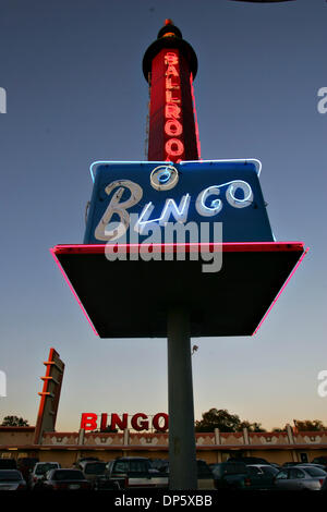 Sep 27, 2006; San Antonio, TX, USA; A bingo hall is seen in the Art Deco District Wednesday, September 27, 2006 on Fredericksburg Road.  Mandatory Credit: Photo by Bahram Mark Sobhani/ZUMA Press. (©) Copyright 2006 by San Antonio Express-News Stock Photo