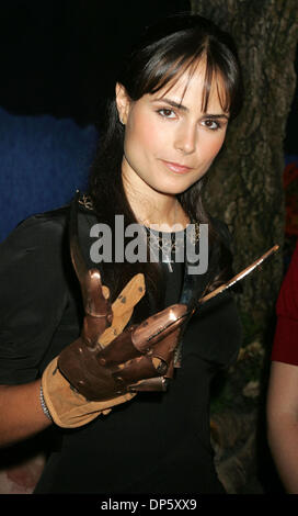 Sep 28, 2006; New York, NY, USA; Actress JORDANA BREWSTER at the photo op for the unveiling of 'Chamber Live! Featuring House of Horrors' held at Madame Tussauds-Times Square. The Chamber features setting from three iconic horror films 'A Nightmare on Elm Street', 'The Texas Chainsaw Massacre' and 'Friday the 13th.' Mandatory Credit: Photo by Nancy Kaszerman/ZUMA Press. (©) Copyrig Stock Photo