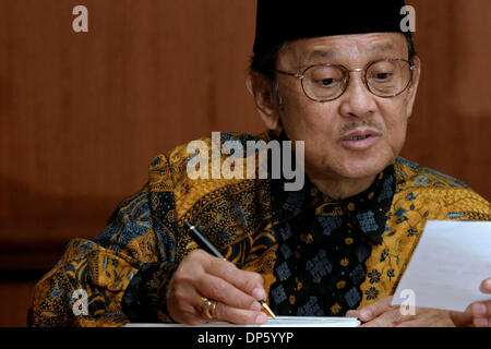 Sep 30, 2006; Jakarta, INDONESIA; BJ Habibie, Former President Of ...