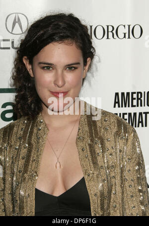 Oct 13, 2006; Los Angeles, CA, USA;  RUMER WILLIS at the American Cinematheque Tribute to George Clooney held at the Beverly Hilton Hotel. Mandatory Credit: Photo by Paul Fenton/ZUMA KPA.. (©) Copyright 2006 by Paul Fenton Stock Photo