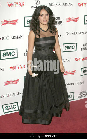 Oct 13, 2006; Los Angeles, CA, USA;  Actress SALMA HAYEK  at the American Cinematheque Tribute to George Clooney held at the Beverly Hilton Hotel. Mandatory Credit: Photo by Paul Fenton/ZUMA KPA.. (©) Copyright 2006 by Paul Fenton Stock Photo