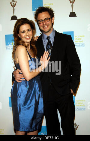 Jenna Fischer and husband James Gunn 'Blades of Glory' premiere held at