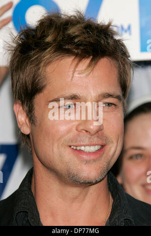 Nov 6, 2006; Century City, California, USA; Actor BRAD PITT Gets Out the Vote for Prop.87 at LA Labor Headquarters. Mandatory Credit: Photo by Lisa O'Connor/ZUMA Press. (©) Copyright 2006 by Lisa O'Connor Stock Photo