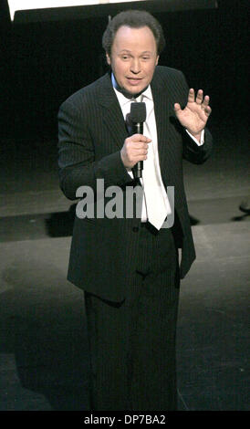 Nov 09, 2006; Los Angeles, CA, USA;  Comedian BILLY CRYSTAL at Tony Bennett's 80th Celebration and concert held at the Kodak Theater, Hollywood. Mandatory Credit: Photo by Paul Fenton/ZUMA KPA.. (©) Copyright 2006 by Paul Fenton Stock Photo