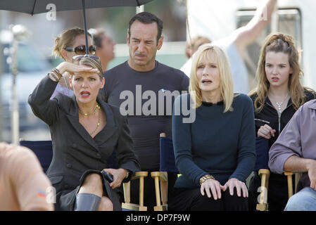 Nov 14, 2006; West Palm Beach, FL, USA; Actress DEDEE PFEIFFER, left, and SALLY KELLERMAN work on a scene during the filming of 'The Prince and the Pauper' inside Currie Park in West Palm Beach Tuesday morning.  The movie will star Cole and Dylan Sprouse, the stars of Disney's The Suite Life of Zack and Cody, and will use several locations throughout Palm Beach County. Mandatory Cr Stock Photo