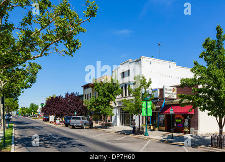 West Center Street in downtown Provo, Utah, USA Stock Photo