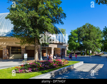 The Mormon Tabenacle, Temple Square, Salt Lake City, Utah, USA Stock Photo