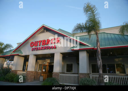 Nov 26, 2006; Long Beach, CA, USA; Outback Steakhouse restaurant chain in Long Beach. Mandatory Credit: Photo by Marianna Day Massey/ZUMA Press. (©) Copyright 2006 by Marianna Day Massey Stock Photo