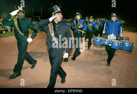 The St Augustine High School Marching Band in Orpheus Mardi Gras Parade ...