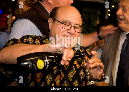 Sep 27, 2006 - Los Angeles, CA, USA - DANNY DEVITO with his eponymous Limoncello at the Feast of San Gennaro. The Prima Notte fundraising gala kicks off the four day Italian festival in Hollywood. (Credit Image: © Kayte Deioma/ZUMA Press) Stock Photo