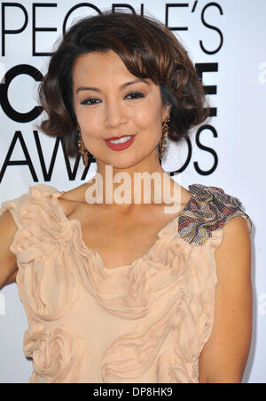 Los Angeles, California, USA. 8th Jan, 2014. Ming Na Wen attending the 2014 People's Choice Awards Red Carpet Arrivals held at Nokia Theatre L.A. Live in Los Angeles, California on January 8, 2014. 2014 Credit:  D. Long/Globe Photos/ZUMAPRESS.com/Alamy Live News Stock Photo